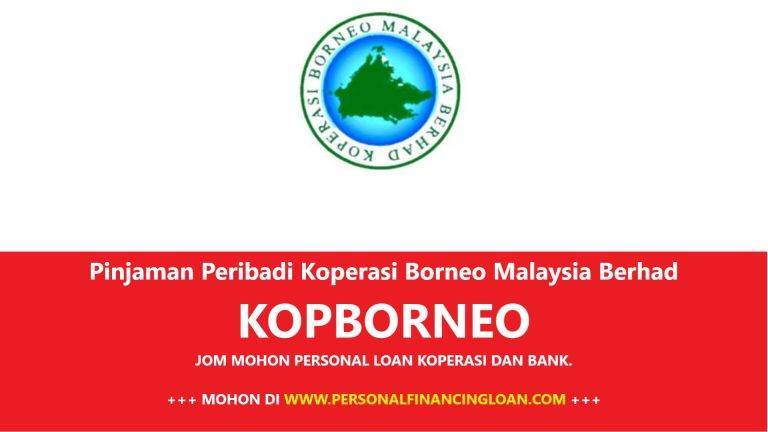 Pinjaman Peribadi Koperasi Borneo Malaysia Berhad KOPBORNEO