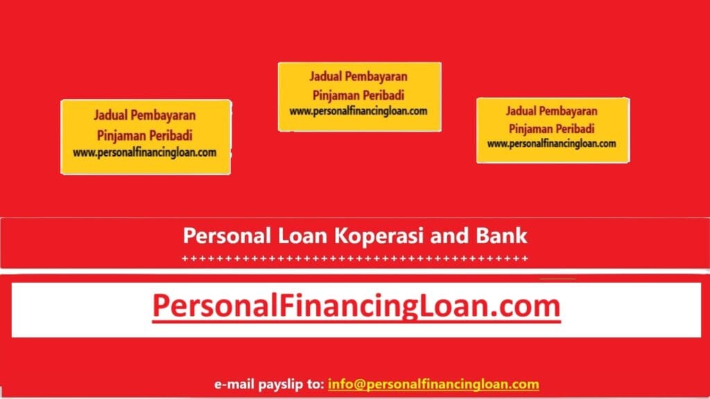 Jadual Pembayaran Pinjaman Peribadi