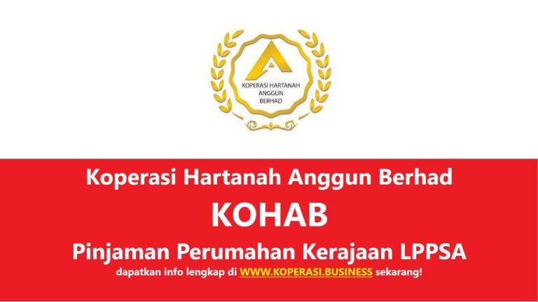 Koperasi Hartanah Anggun Berhad KOHAB Pinjaman Perumahan Kerajaan LPPSA