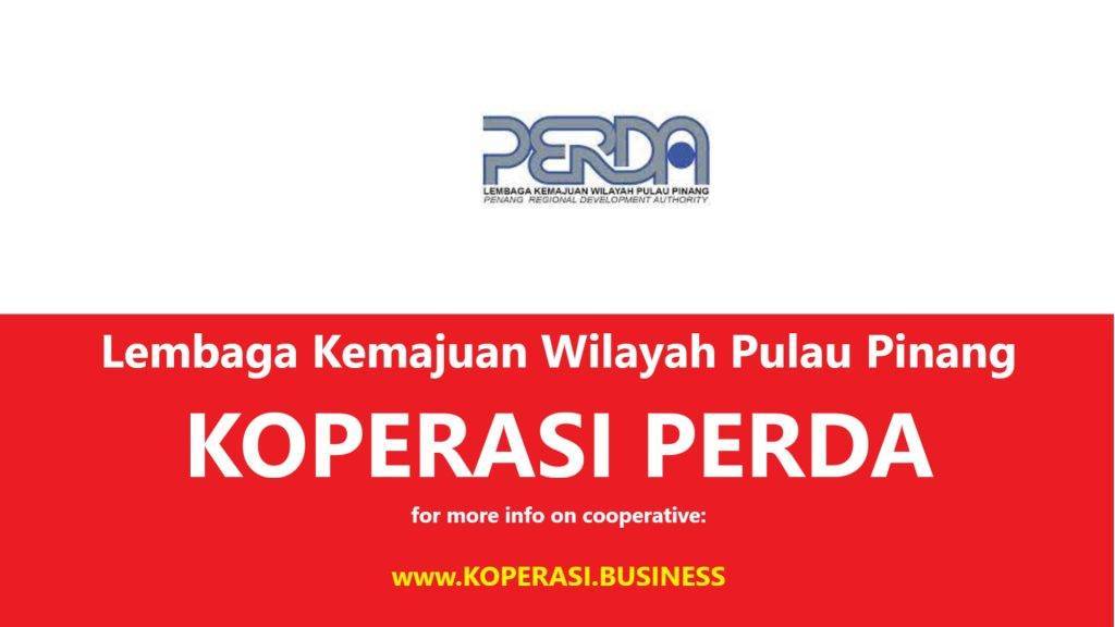 Lembaga Kemajuan Wilayah Pulau Pinang KOPERASI PERDA