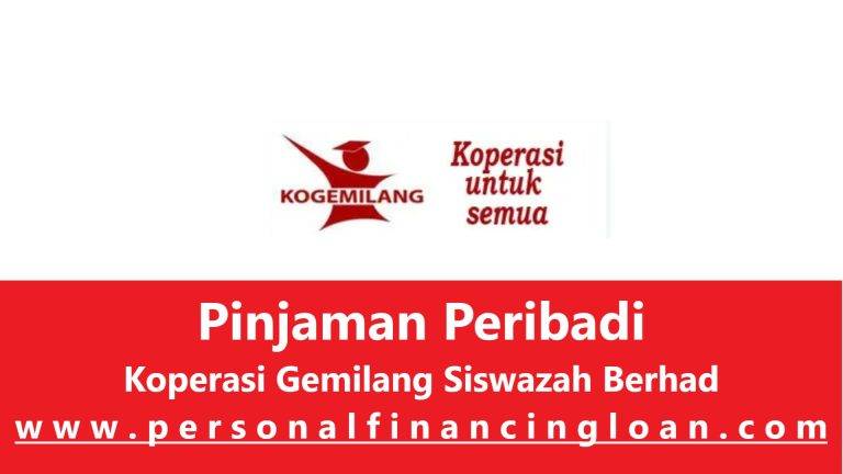Pinjaman Peribadi Koperasi Gemilang Siswazah Berhad