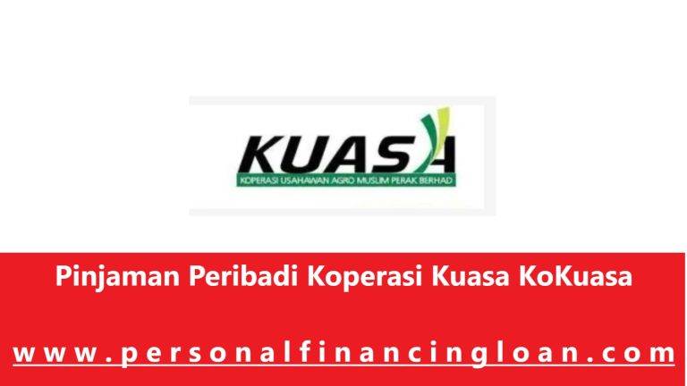 Pinjaman Peribadi Koperasi Kuasa - KoKuasa Personal Loan