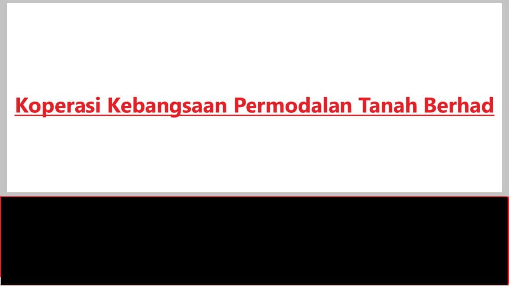 Koperasi Kebangsaan Permodalan Tanah Berhad