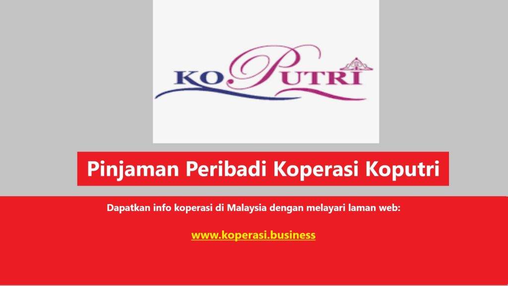Pinjaman Peribadi Koperasi Koputri