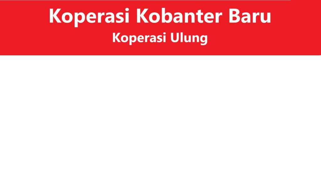 Koperasi Kobanter Baru