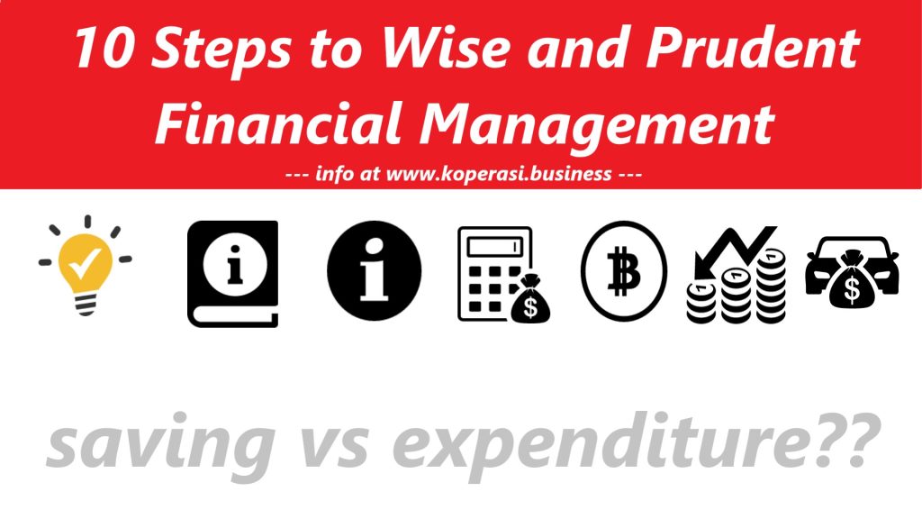 10 Steps to Wise and Prudent Financial Management
