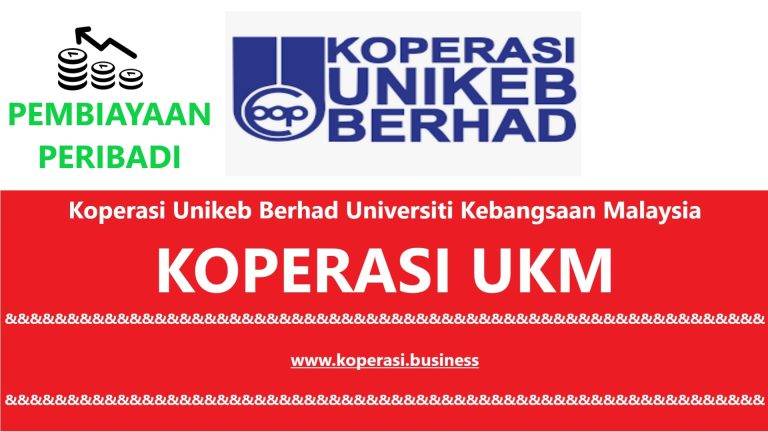 Pembiayaan Peribadi Koperasi UNIKEB Berhad