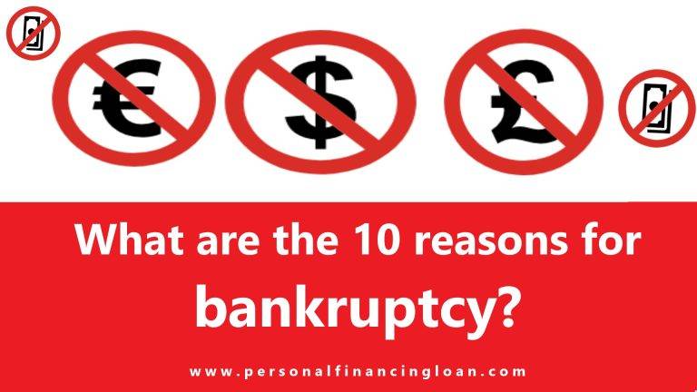 The Reasons Behind Bankruptcy