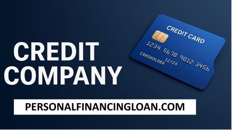 Credit Company Personal Loan